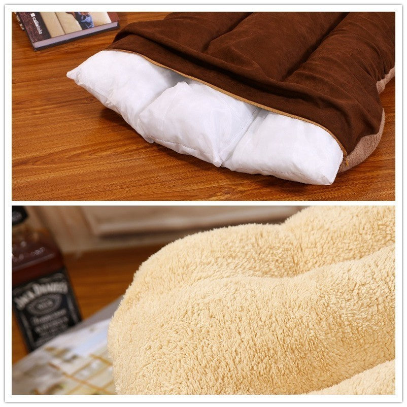 Benepaw Thick Pet Beds For Dogs Washable Soft Medium Large Big Dog Bed House Removable Winter Warm Small Puppy Lounger Luxury