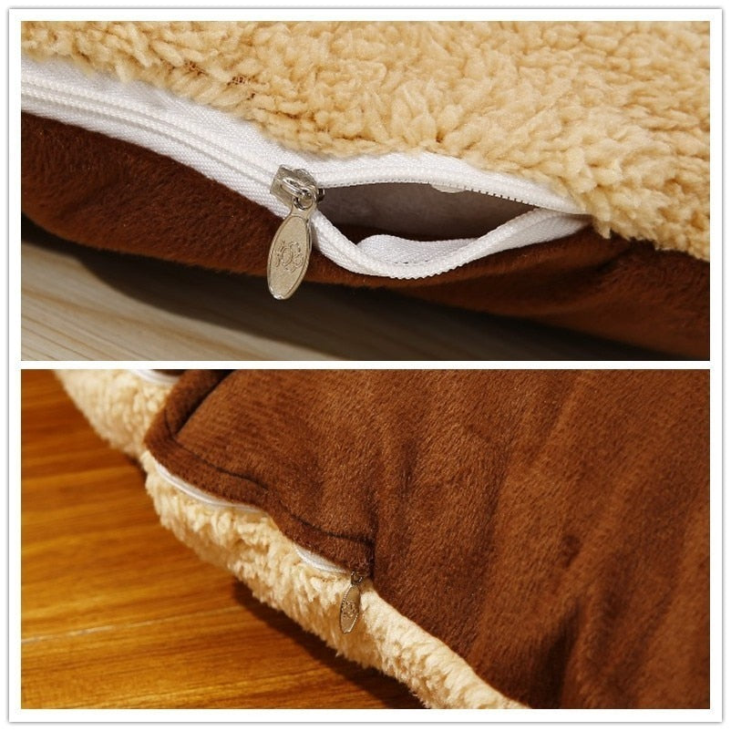 Benepaw Thick Pet Beds For Dogs Washable Soft Medium Large Big Dog Bed House Removable Winter Warm Small Puppy Lounger Luxury