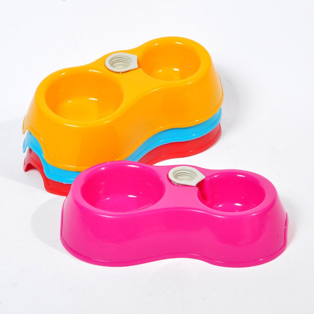 Dual Port Dog Automatic Water Dispenser Feeder Utensils Bowl Cat Drinking Fountain Food Dish Pet Bowl Cats Pet Dogs Pet Feeder