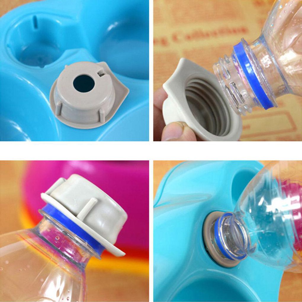 Dual Port Dog Automatic Water Dispenser Feeder Utensils Bowl Cat Drinking Fountain Food Dish Pet Bowl Cats Pet Dogs Pet Feeder
