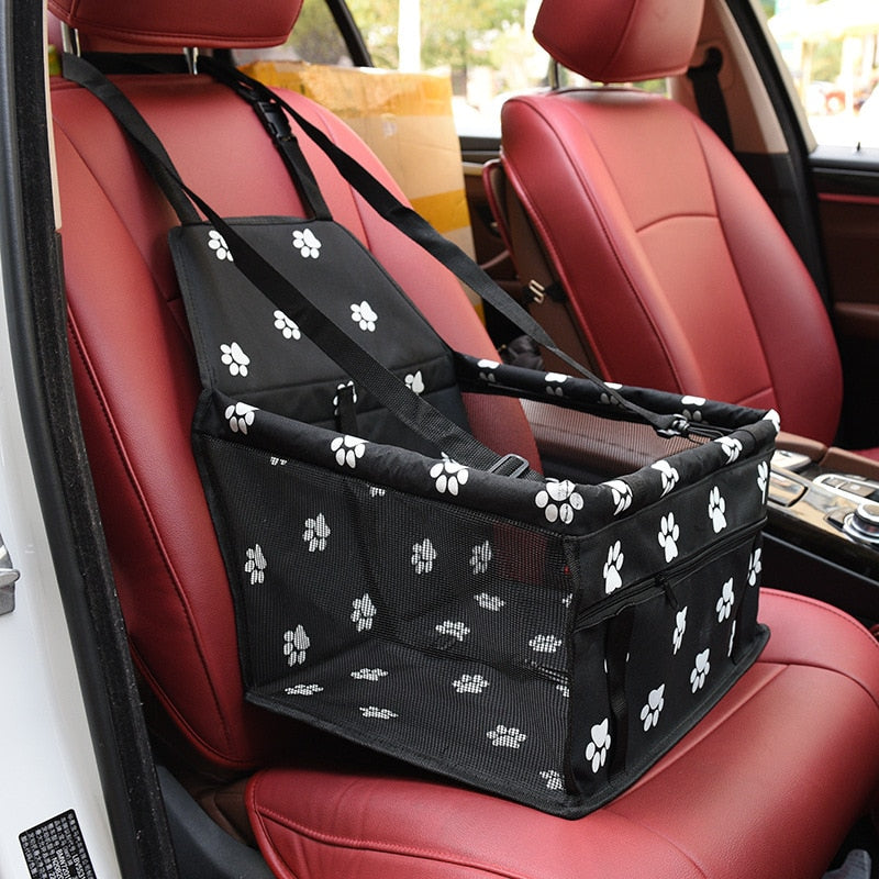 Pet Carrier Dog Car Seat Cover Pad Carry House Cat Puppy Bag Car Travel Folding Hammock Waterproof Dog Bag Basket Pet Carriers