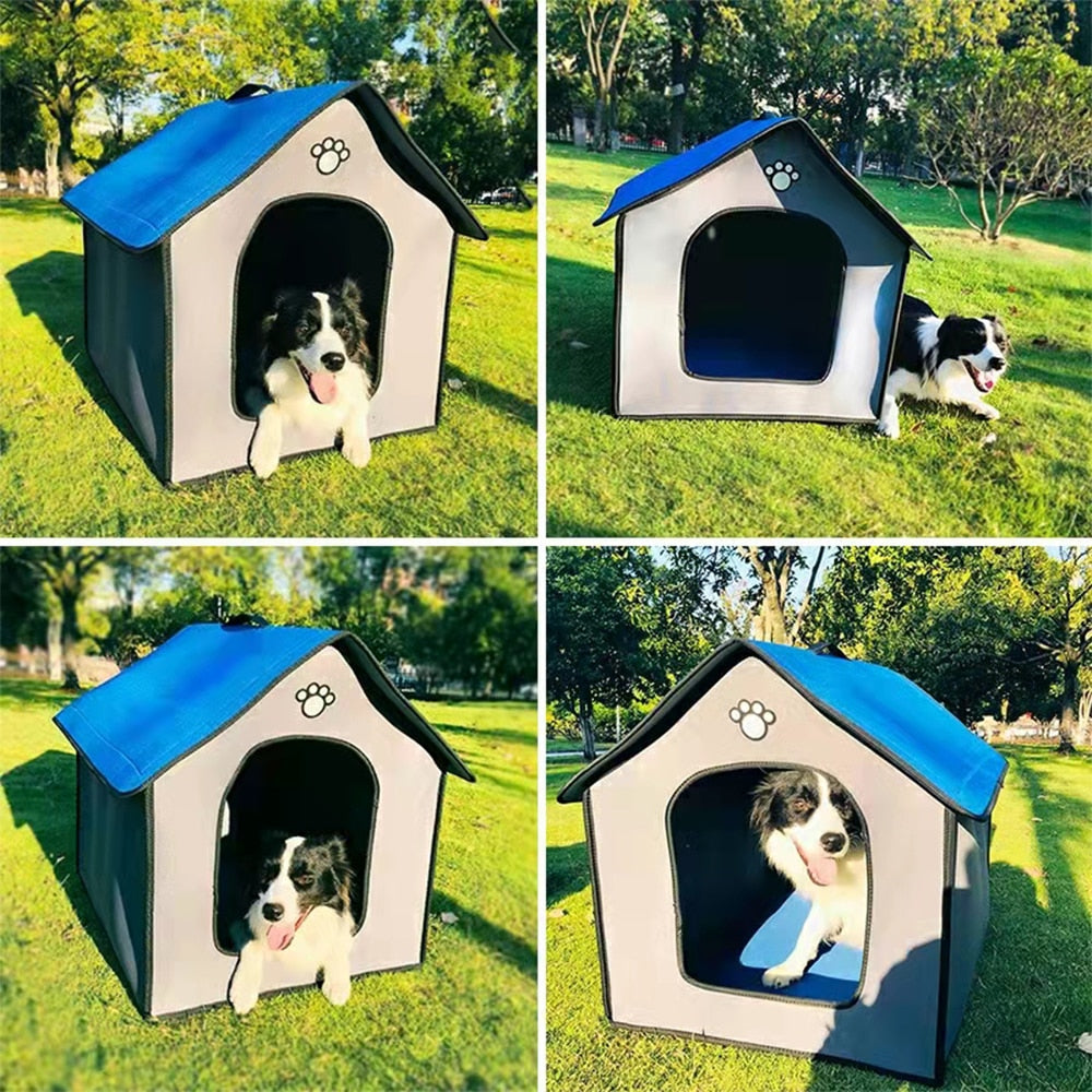 Pet House Outdoor Waterproof Weatherproof Dog Kennel.