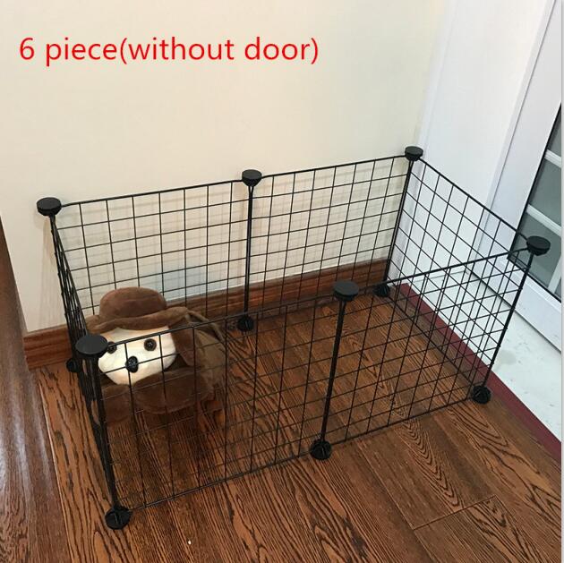 Foldable Pet Playpen Iron Fence Puppy Kennel House Exercise Training for Puppys.