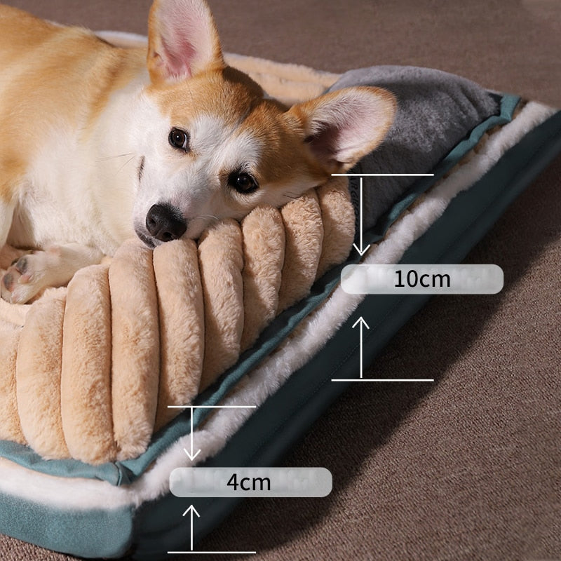 HOOPET Dog Bed Padded Cushion for Small & Big Dogs Sleeping Bed.