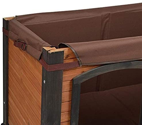 Log Cabin Doghouse for Small dogs.