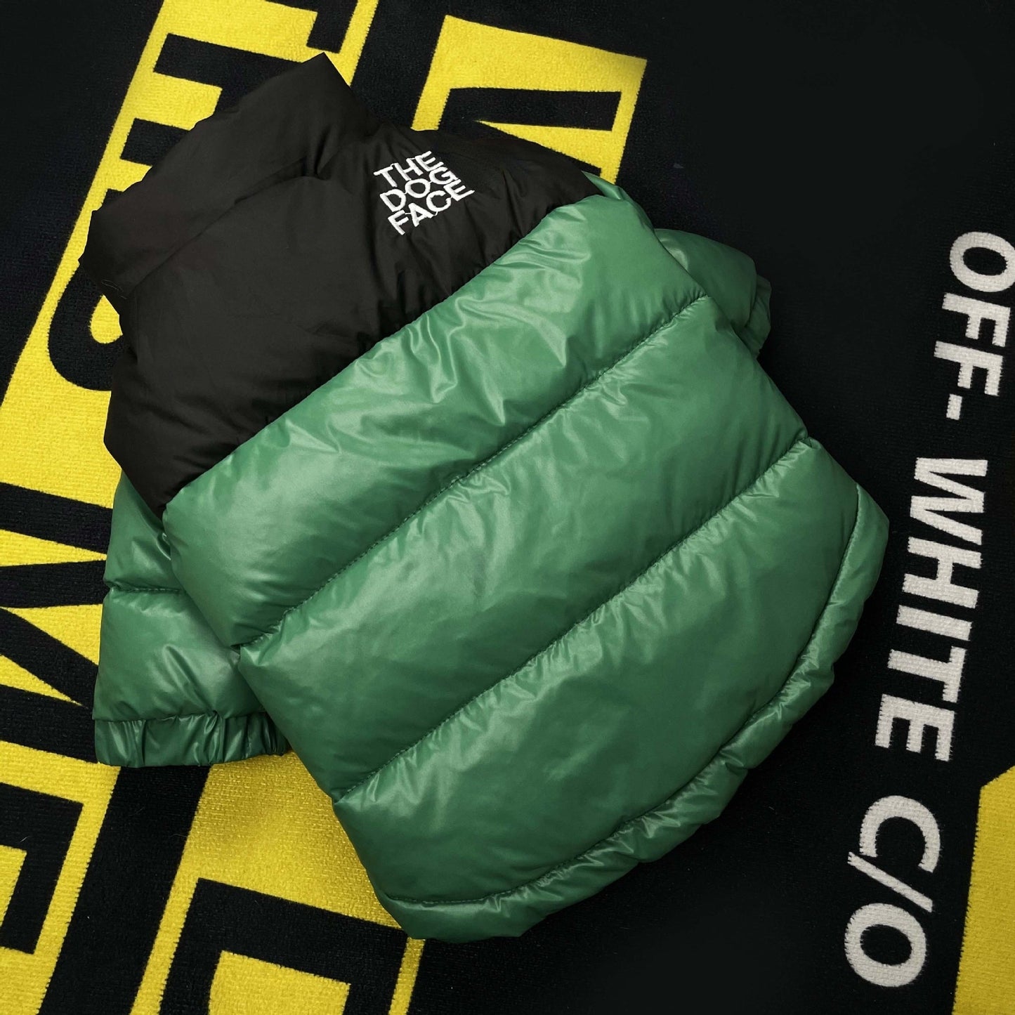 Dog face pet down winter jackets for French bully's all size.