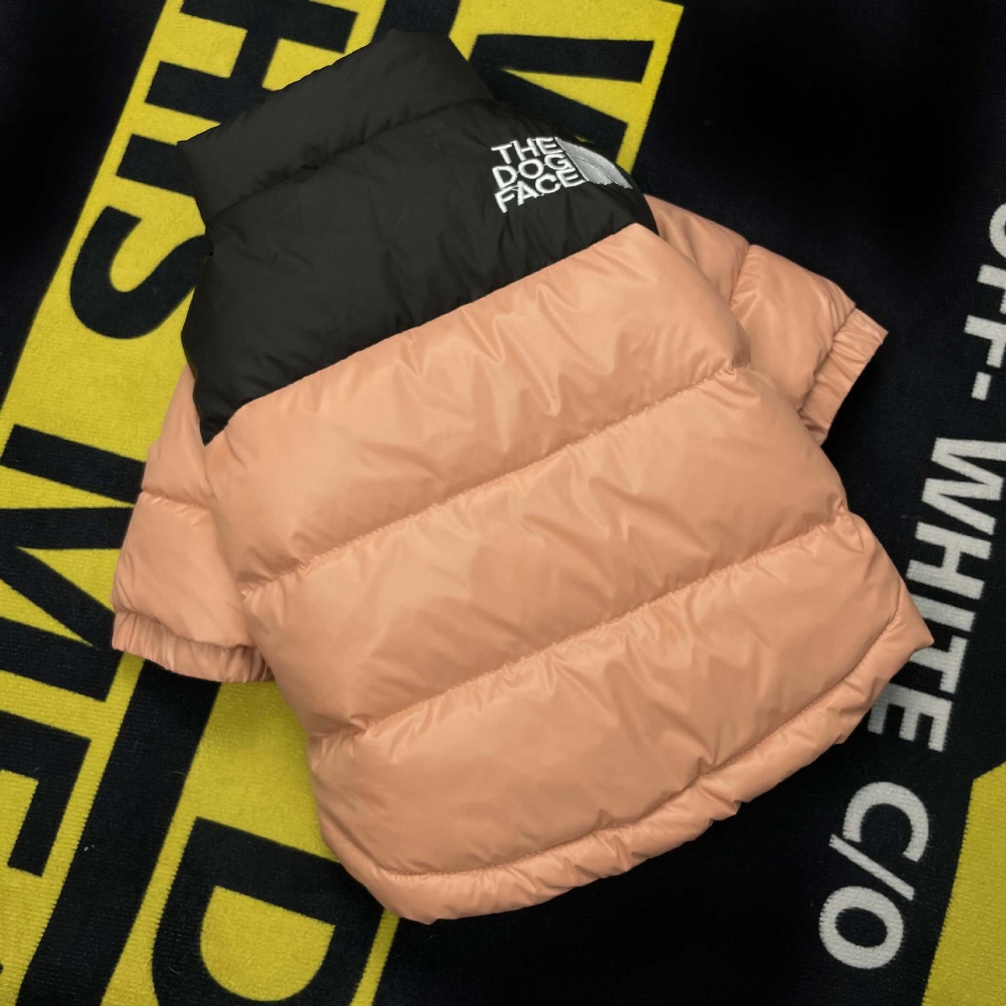 Dog face pet down winter jackets for French bully's all size.