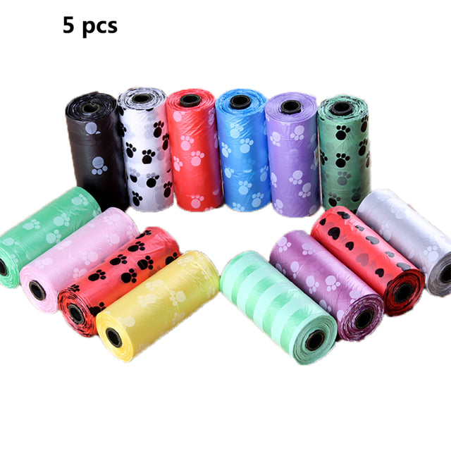 6pc WASTE BAGS FOR ALL SIZE DOGS .