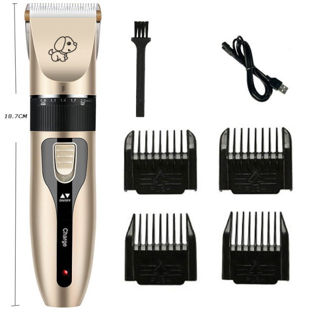DOG TRIMMERS NICE FOR DOGS WITH LOTS OF HAIR.