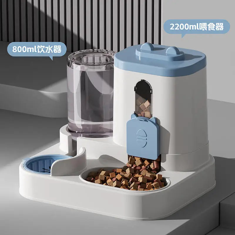 Dog Automatic Feeder & Waterer Set