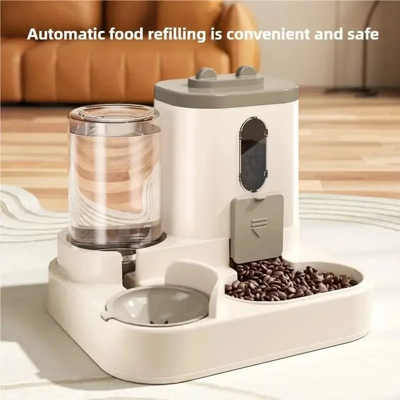 Dog Automatic Feeder & Waterer Set
