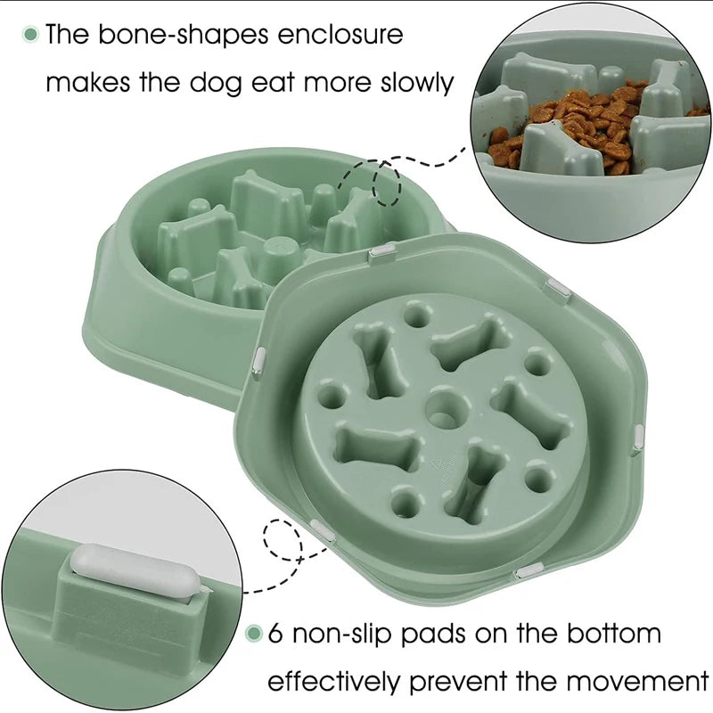 Anti-Choking Dog Bowl