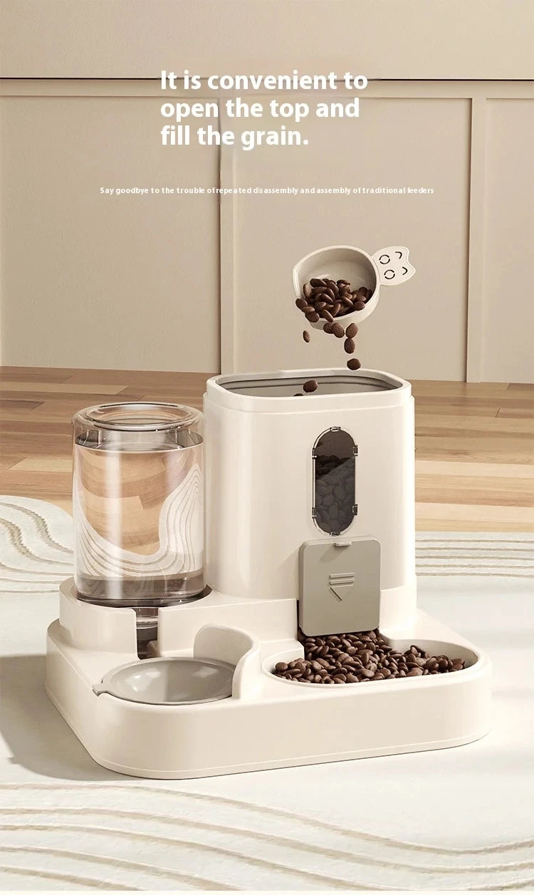 Dog Automatic Feeder & Waterer Set