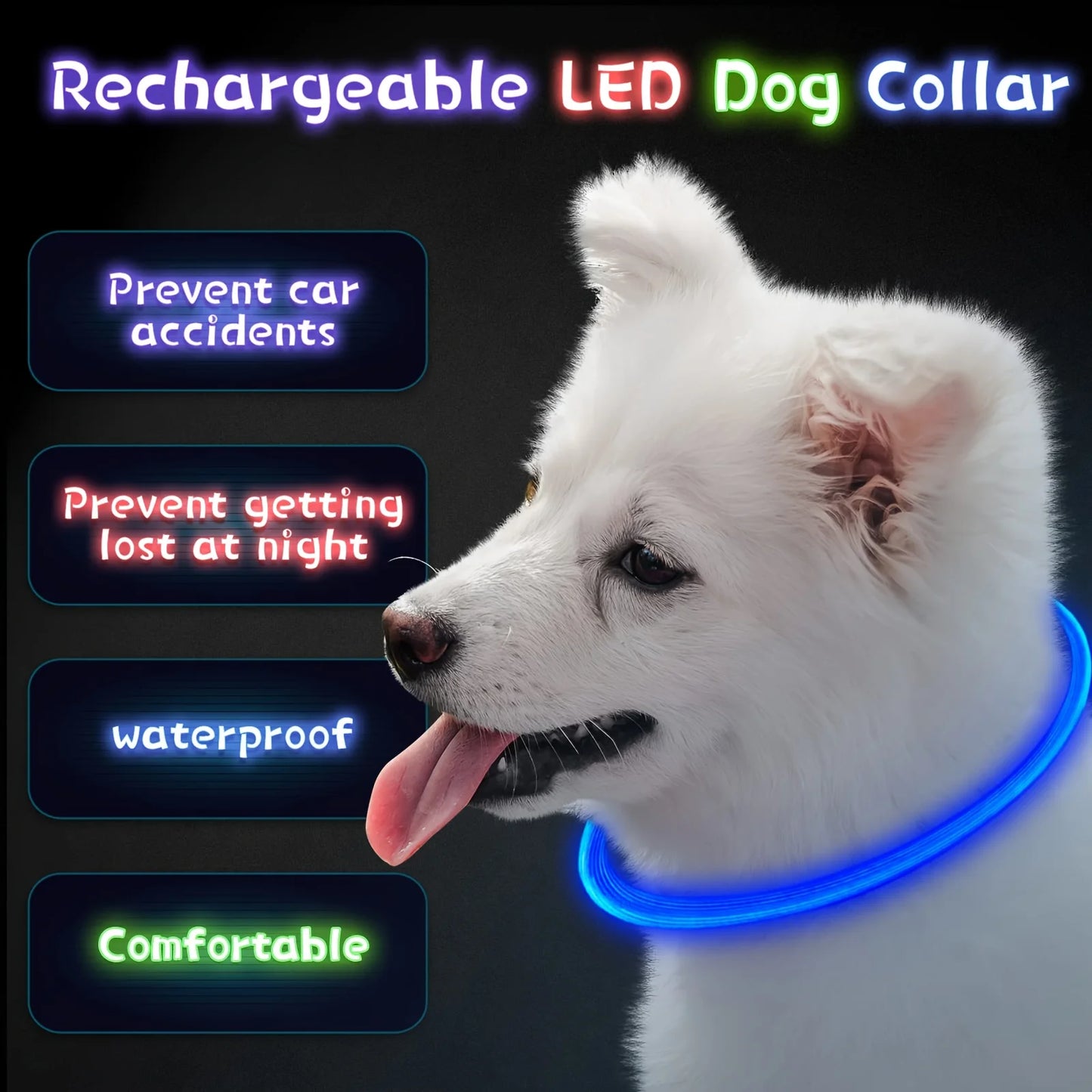 Dog Collar LED Light