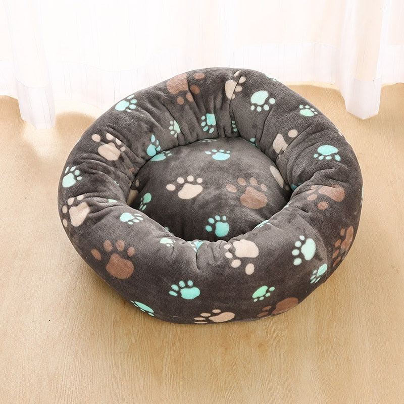 Super Soft Pet Bed Winter Warm Cute Bear Plush Large Puppy Dogs Cushion Sofa.