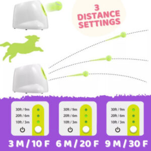 Alternative view of Automatic Ball Launcher Throwing Machine Dog Toys Interactive Tennis Pet 6Balls