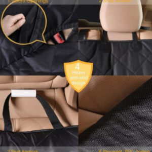 Alternative view of Premium Pet Car Seat Cover Hammock NonSlip Protector Mat Waterproof Cat Dog Back