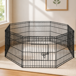 Pet Pet Dog Playpen 24" 8 Panel Puppy Exercise Cage Enclosure Fence